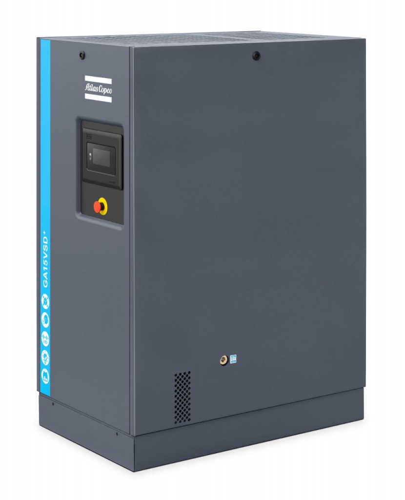 Винтовой компрессор Atlas Copco GA15 VSD+ 13FF Винтовой компрессор Atlas Copco GA15 VSD+ 13FF