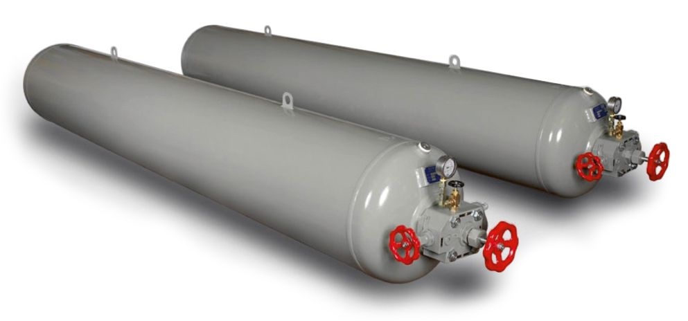 Пусковые баллоны сжатого воздуха для морских судов