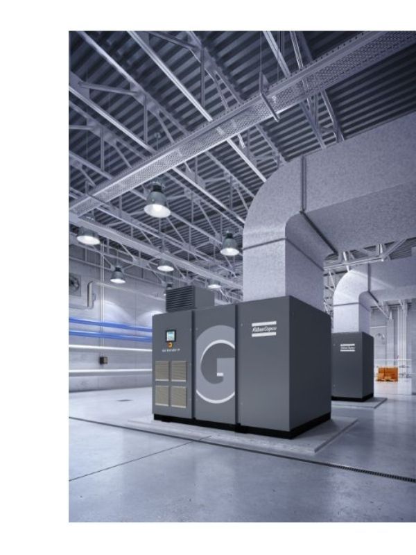 Маслосмазываемый винтовой компрессор Атлас Копко серии GA 160 VSD FF