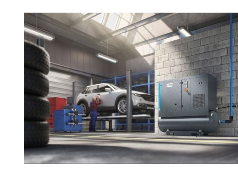 Винтовой воздушный компрессор Atlas Copco G