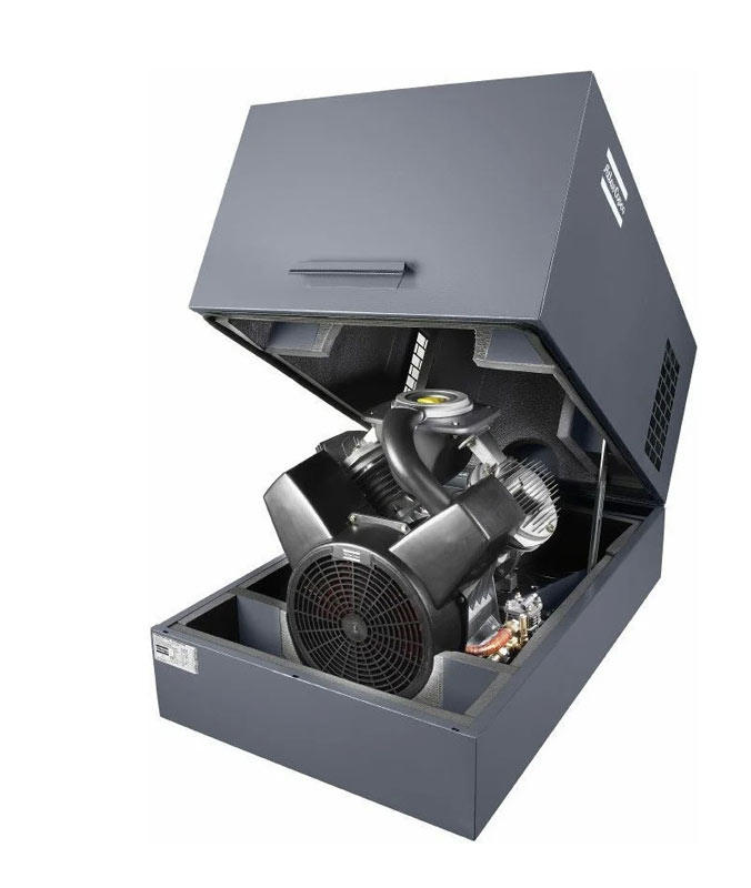 Поршневой маслосмазываемый компрессоры Atlas Copco LT 15 бар. Исполнение: в кожухе.