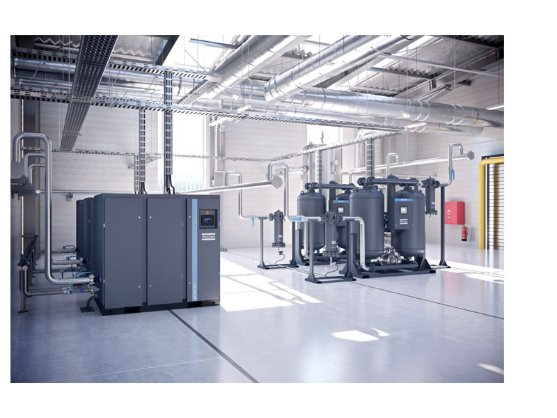 Инсталляция компрессоров Atlas Copco ZR 160 VSD, ZR 250VSD +. 