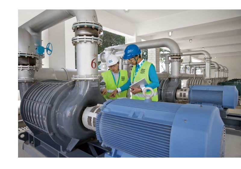 центробежные многоступенчатые вакуумные и нагнетательные воздуходувки Atlas Copco ZM