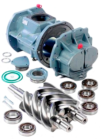 OIS S2. Винтовой блок Atlas Copco ступень сжатия OIS S2 1616725794