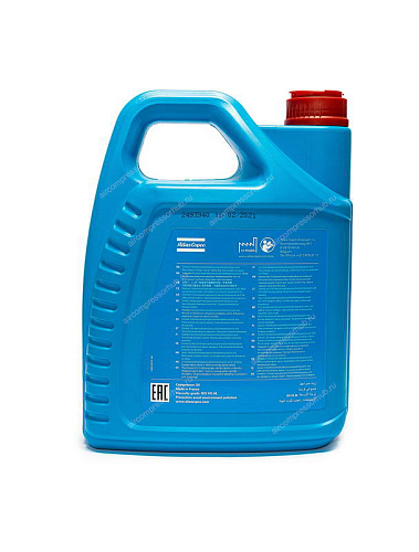 Roto Synthetic Fluid Xtend Duty 5 л. Синтетическое масло Atlas Copco Roto Synthetic Fluid Xtend Duty 2901170000 для компрессоров серии GA, GX, GN, GR. Пластиковая канистра 5 литров. Диапазон температуры окружающей среды от 0 до +46 °C.