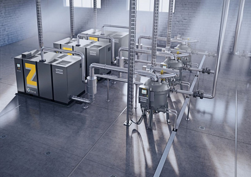 Atlas Copco ZA 2 Компрессор низкого давления Atlas Copco ZA 2.