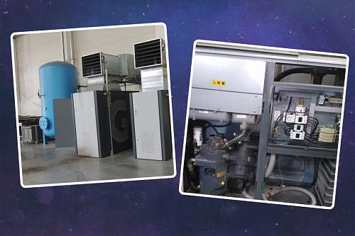 Atlas Copco компрессор GA55 7.5P Atlas Copco компрессор GA55 7.5P, винтовой, электрический, воздушный, маслозаполненный.