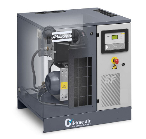 Atlas Copco компрессор SF2+ 8FF Monoblock с Eleknronikon Atlas Copco компрессор SF2+ 8FF Monoblock с Eleknronikon, спиральный, электрический, воздушный, безмасляный.