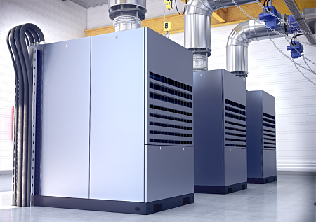 Центробежная воздуходувка Atlas Copco ZB 6 VSD+ Центробежная воздуходувка Atlas Copco ZB 6 VSD+