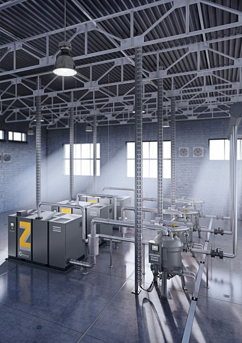 Atlas Copco ZA 2 Компрессор низкого давления Atlas Copco ZA 2.