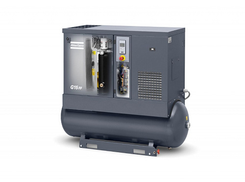 Компрессор Atlas Copco G15L 10FF Винтовой, воздушный, промышленный компрессор Atlas Copco G15L 10FF