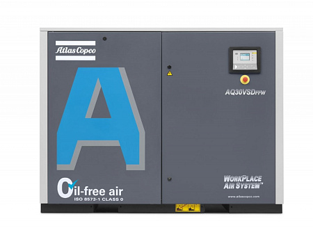 Atlas Copco компрессор AQ30 VSD 13 air-cooled Atlas Copco компрессор AQ30 VSD 13 air-cooled, безмасляный, электрический, воздушный.