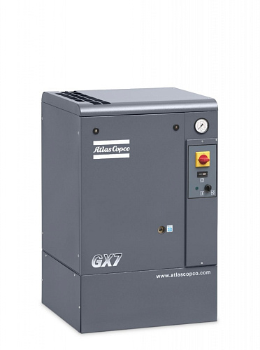 Atlas Copco GX7 10P CE Винтовой, маслосмазываемый компрессор с воздушным охлаждением Atlas Copco GX7 10P CE