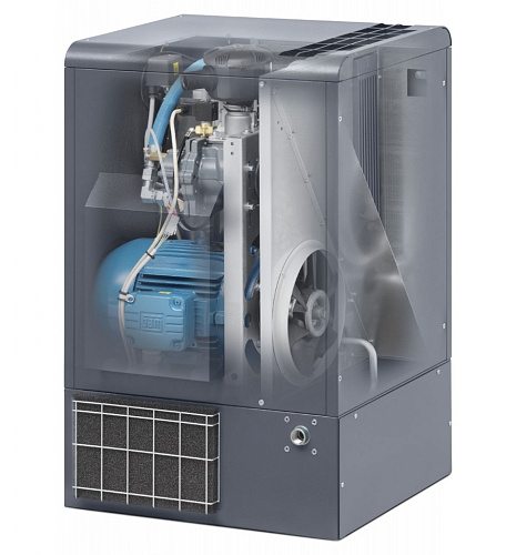 Atlas Copco GX7 10FF Винтовой, маслосмазываемый компрессор с воздушным охлаждением Atlas Copco GX7 10FF