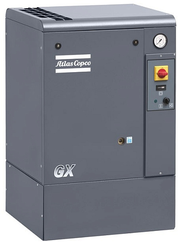 Atlas Copco GX5 10FF Винтовой, маслосмазываемый компрессор с воздушным охлаждением Atlas Copco GX5 10FF