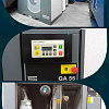 Atlas Copco компрессор GA55+ 7.5P Atlas Copco компрессор GA55+ 7.5P, винтовой, электрический, воздушный, маслозаполненный.