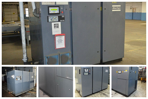 Atlas Copco компрессор GA110 13FF Single Atlas Copco компрессор GA110 13FF Single, винтовой, электрический, воздушный, маслозаполненный.