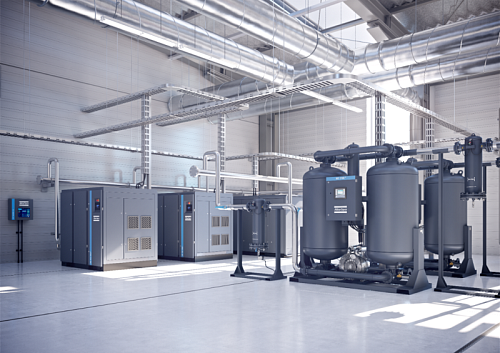 Atlas Copco ZR 160 - 8.6 Standart. Высокотехнологичный, безмасляный, воздушный промышленный компрессор Atlas Copco ZR 160 - 8.6 Standart.