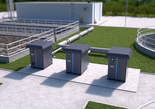 Atlas Copco ZS 4 VSD+ 90 Ротационная винтовая воздуходувка Atlas Copco ZS 4 VSD+ 90 600