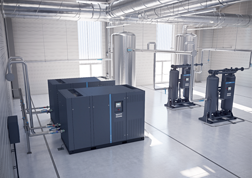 Atlas Copco ZR 315 - 8.6. Высокотехнологичный, безмасляный, воздушный промышленный компрессор Atlas Copco ZR 315 - 8.6.