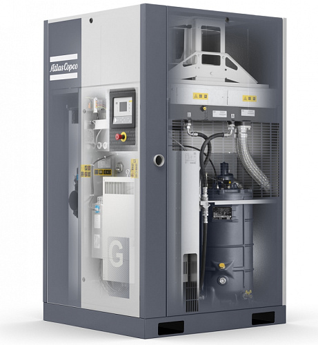 Atlas Copco Atlas Copco GA 37 VSD Workplace. Винтовой, воздушный маслонаполненный компрессор Atlas Copco GA 37 VSD Workplace