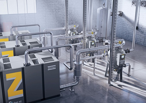 Atlas Copco ZA 2 Компрессор низкого давления Atlas Copco ZA 2.