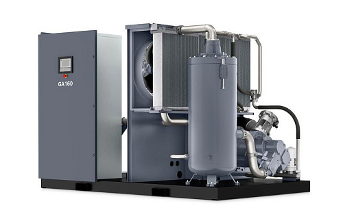 Atlas Copco компрессор GA160 8.5P Single Atlas Copco компрессор GA160 8.5P Single, винтовой, электрический, воздушный, маслозаполненный.