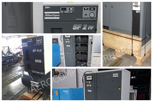 Atlas Copco компрессор SF4 8FF Monoblock Atlas Copco компрессор SF4 8FF Monoblock, спиральный, электрический, воздушный, маслозаполненный.