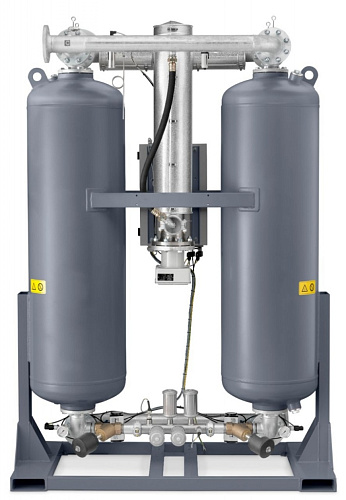 Осушитель воздуха Atlas Copco AD630. Адсорбционный осушитель сжатого воздуха Atlas Copco AD630. Осушитель горячей регенерации с продувкой серии AD использует сжатый воздух и теплоту от нагревателя.