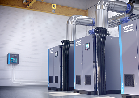 Центробежная воздуходувка Atlas Copco ZB 5 VSD+ Центробежная воздуходувка Atlas Copco ZB 5 VSD+