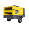 Компрессор Atlas Copco XAVS 500. Дизельный, передвижной, компрессор Atlas Copco XAVS 500 на шасси.