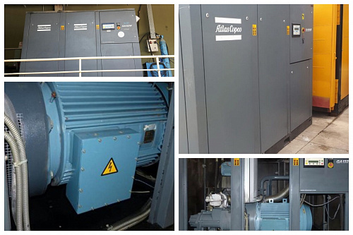 Atlas Copco компрессор GA132 7.5P Single Atlas Copco компрессор GA132 7.5P Single, винтовой, электрический, воздушный, маслозаполненный.