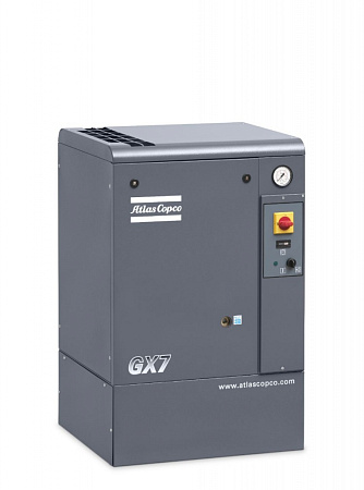 Atlas Copco GX7 10P CE Винтовой, маслосмазываемый компрессор с воздушным охлаждением Atlas Copco GX7 10P CE