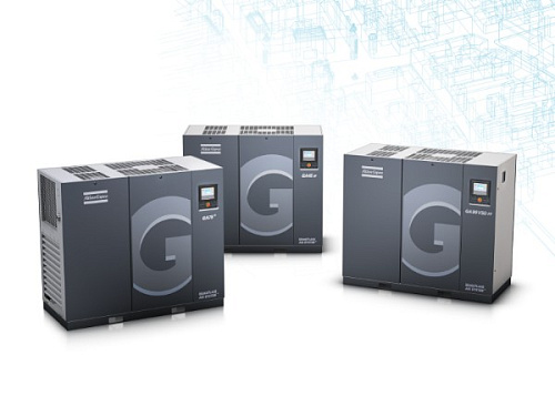 Atlas Copco компрессор GA11+ 10FF Atlas Copco компрессор GA11+ 10FF, винтовой, электрический, воздушный, маслозаполненный.