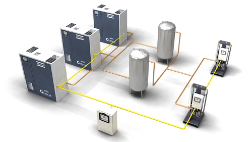 Atlas Copco компрессор SF17+ 8P Multi Atlas Copco компрессор SF17+ 8P Multi, спиральный, электрический, воздушный, безмасляный.