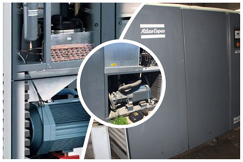 Atlas Copco компрессор GA75 10FF Atlas Copco компрессор GA75 10FF, винтовой, электрический, воздушный, маслозаполненный.