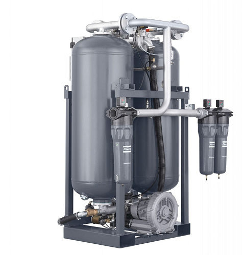 Atlas Copco BD 360. Адсорбционный осушитель воздуха Atlas Copco прогревом и продувкой серии BD 360, температура сжатого воздуха на входе: 35 °C/100 °F.