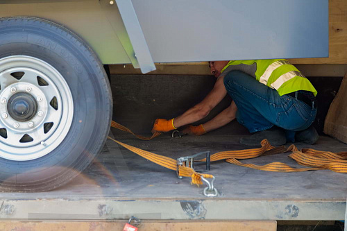 Компрессор Atlas Copco XAHS 700 PACE. Дизельный передвижной компрессор повышенной мощности на шасси Atlas Copco XAHS 700 PACE.