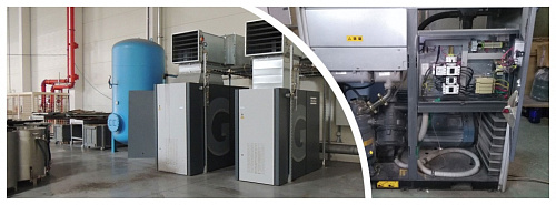 Atlas Copco компрессор GA55+ 7.5FF Atlas Copco компрессор GA55+ 7.5FF, винтовой, электрический, воздушный, маслозаполненный.