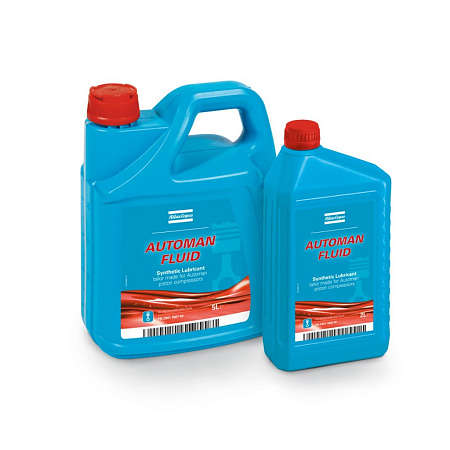 Масло Atlas Copco Automan Fluid 5 л. для поршневого компрессора Масло Atlas Copco Automan Fluid 5 л. для поршневого компрессора
