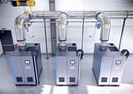 Центробежная воздуходувка Atlas Copco ZB 5 VSD+ Центробежная воздуходувка Atlas Copco ZB 5 VSD+