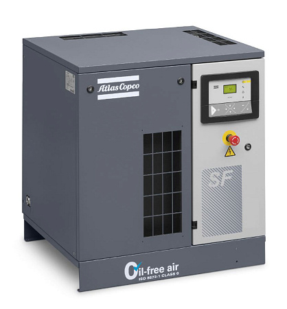 Atlas Copco компрессор SF2+ 8P Monoblock с Eleknronikon Atlas Copco компрессор SF2+ 8P Monoblock с Eleknronikon, спиральный, электрический, воздушный, маслозаполненный.