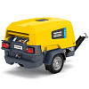 Компрессор Atlas Copco XAHS 38. Дизельный передвижной компрессор малой мощности на шасси Atlas Copco XAHS 38.