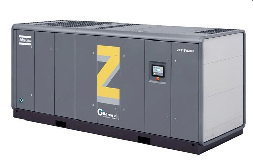 Atlas Copco ZT 315 VSD - 8.6 FF. Компрессор Atlas Copco ZT 315 VSD - 8.6 FF с воздушным охлаждением.