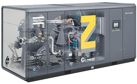 Atlas Copco ZR 315 - 8.6. Высокотехнологичный, безмасляный, воздушный промышленный компрессор Atlas Copco ZR 315 - 8.6.