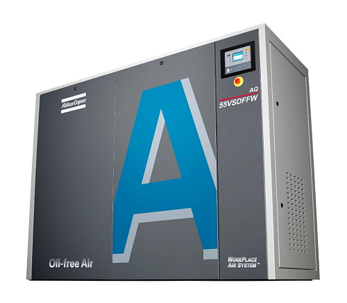Atlas Copco компрессор AQ55 10FF 50HZ air-cooled Atlas Copco компрессор AQ55 10FF 50HZ air-cooled, безмасляный, электрический, воздушный