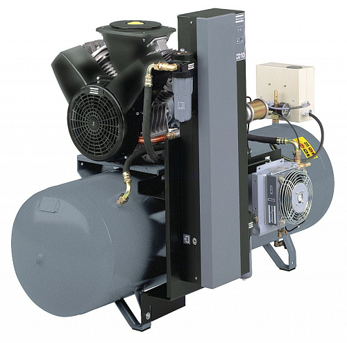 Поршневой компрессор Atlas Copco LE20-7S PP SNOW Power Pack. Поршневой маслозаполненный компрессор Атлас Копко (Atlas Copco) LE20-7S PP SNOW Power Pack специально для производства снега.