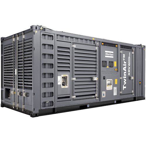 Компрессор Atlas Copco XRV 946. Дизельный передвижной компрессор высокой мощности на раме Atlas Copco XRV 946.