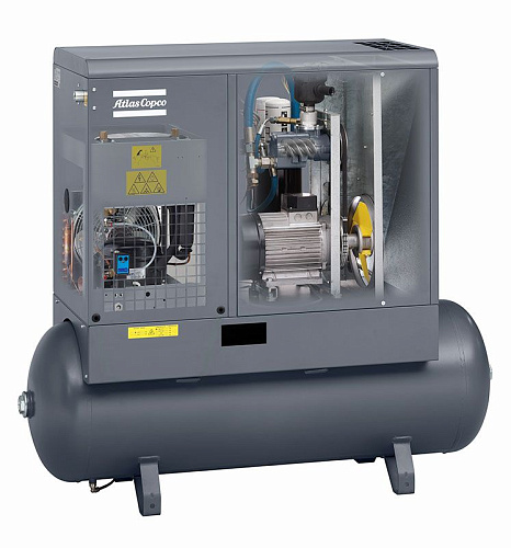 Atlas Copco GX4 10P Винтовой, маслосмазываемый компрессор с воздушным охлаждением Atlas Copco GX4 10P