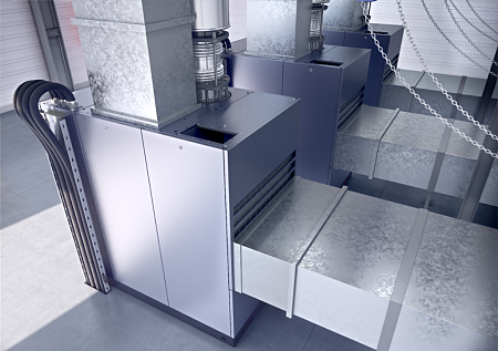 Центробежная воздуходувка Atlas Copco ZB 6 VSD+ Центробежная воздуходувка Atlas Copco ZB 6 VSD+